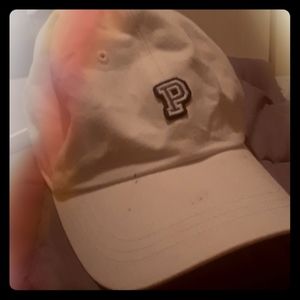Victoria Secret white PINK hat.